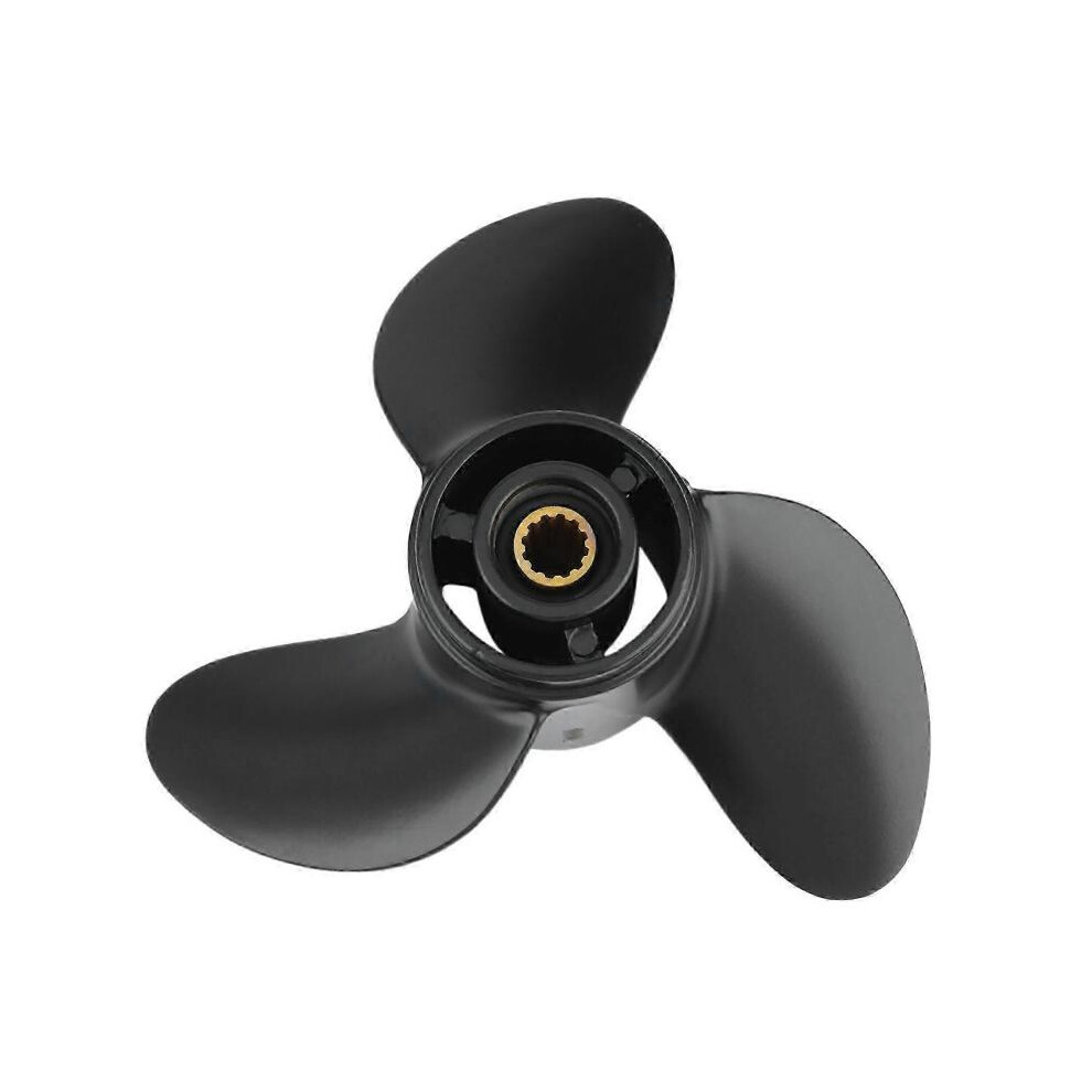 Outboard Propeller for Tohatsu Mercury Mariner 4Hp 5Hp 6Hp 7.8x9 Boat Screw 3 Blade 12 Spline Marin