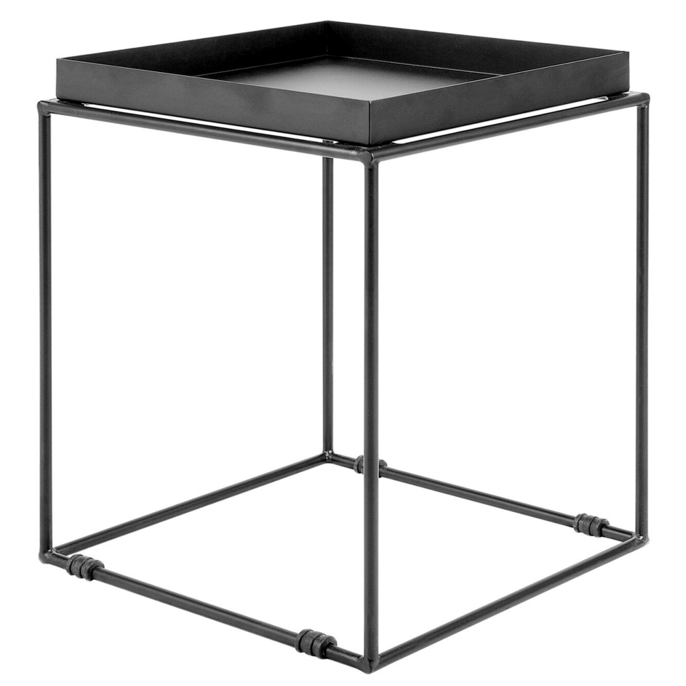 Side Table SAXON Metal Black