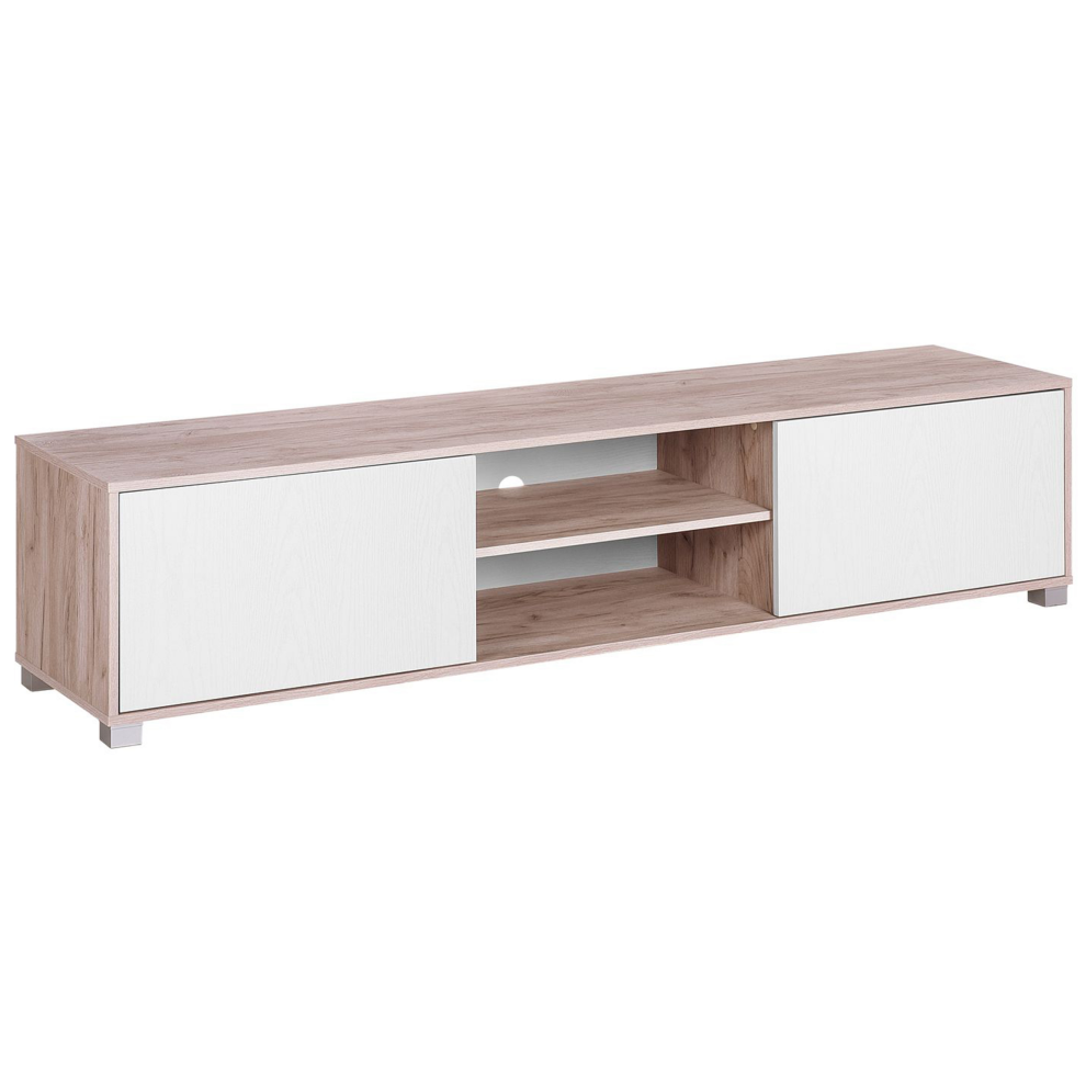 TV Stand LINCOLN Brown/ White