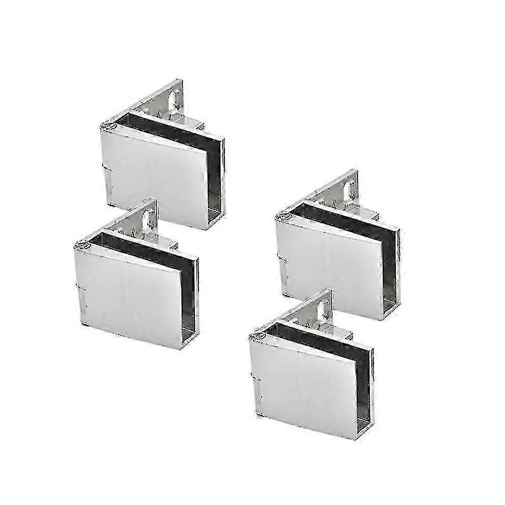 4 Pack Glass Door Hinges Glass Cabinet Door Hinge Glass Wine Cabinet Hinge Glass Display Hinge-l
