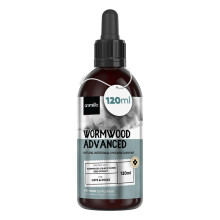 Natural Wormwood Liquid for Dogs & Cats - 120ml - Up to 2-4 Year Supply for Gut Health & Intestinal Hygiene - Safe & Chemical-Free Drops