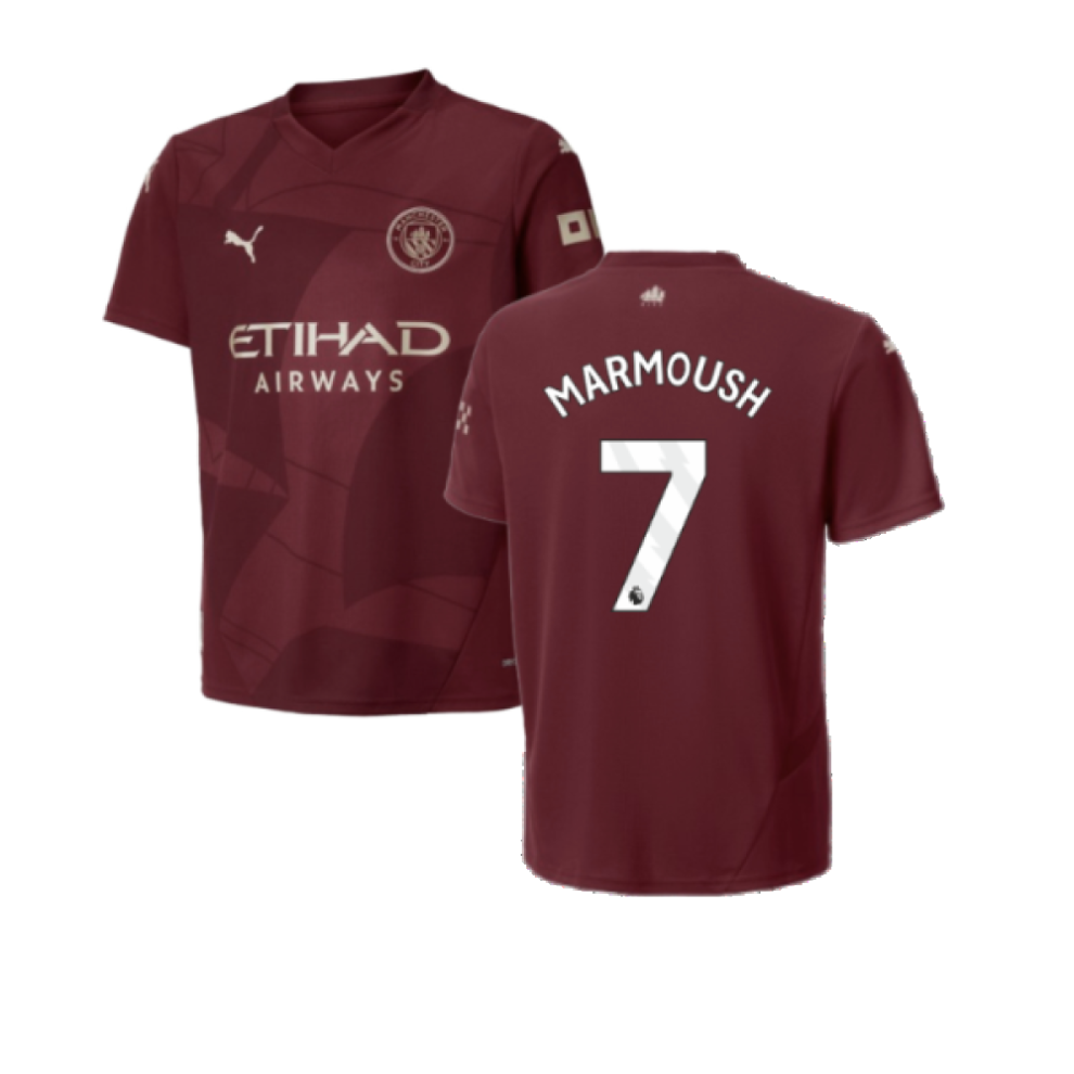 Puma (Xlb) 2024-2025 Man City Third Shirt (Kids) (Marmoush 7)