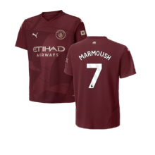 (MB) 2024-2025 Man City Third Shirt (Kids) (Marmoush 7)