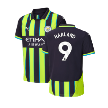 (LB) 2024-2025 Man City Away Shirt (Kids) (Haaland 9)