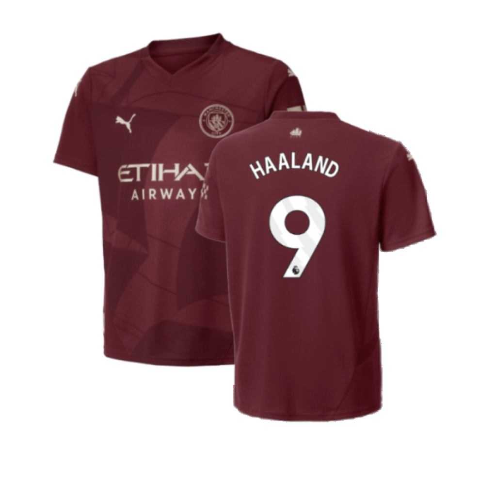 Puma (Lb) 2024-2025 Man City Third Shirt (Kids) (Haaland 9)