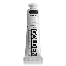 Pro-Art Golden Heavy Body Acrylic Paint 2 oz.-Burnt Umber