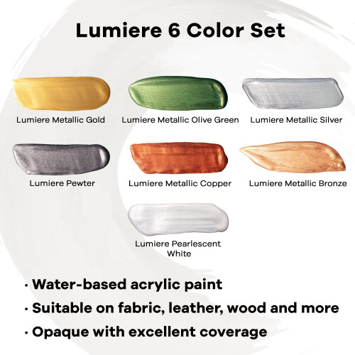 Jacquard Lumiere 6 Color Set 1