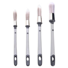 TRKETK 4 Pcs Paint Brushes for Walls Set Small Paint Brush Paint Brushes Decorating Painting Tools for Baseboards Corners Edges Ceilings Masonry