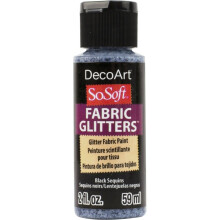 DecoArt Acrylic Paint for Arts and Crafts, Black Sequins, One Size