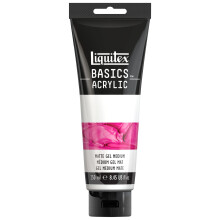 Liquitex Basics Acrylic Additive, Matte Gel Medium, 250ml Tube