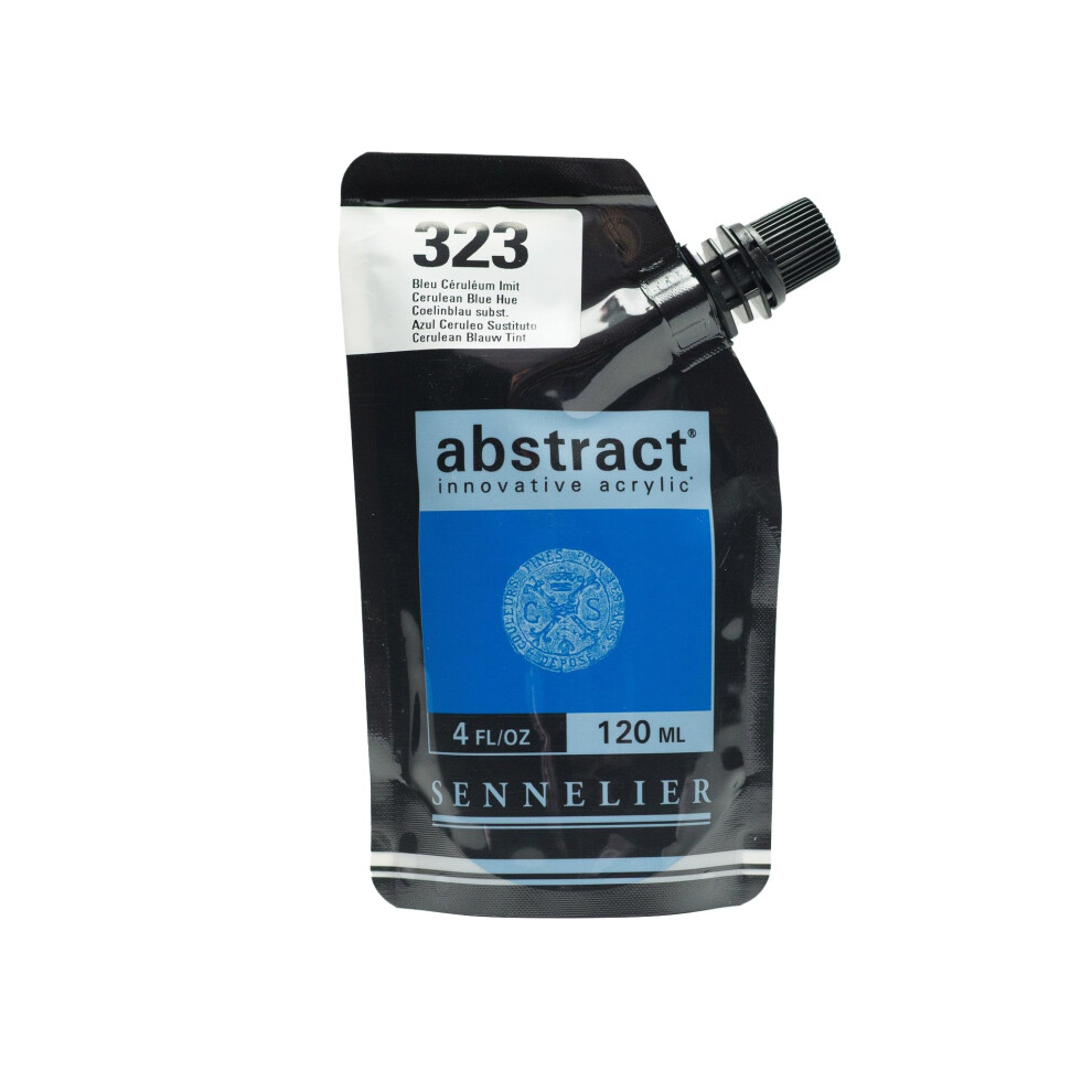 Astratto Acrilico 120 Ml Cerulean Blu Di-image