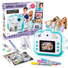 Macchina fotografica istantanea 3 in 1 - CANAL TOYS - CLK 001 - Blu - A partire da 8 anni