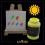 UV Floor Fluorescent Paint 250 ml Yellow - Acrylic 3