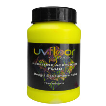 UV Floor Fluorescent Paint 250 ml Yellow - Acrylic