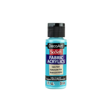 DecoArt SoSoft Acrylic Fabric Paint 59ml (2oz) - Turquoise