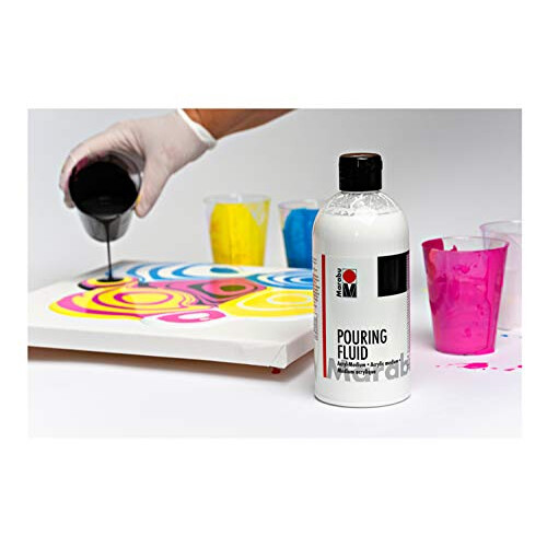 Marabu Pouring Fluid, White, One Size 1