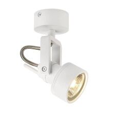 SLV Ceiling Spotlights - INDA Wall & Ceiling Light with GU10 Socket - Rotatable, Energy-Efficient Indoor Spot Lights for Living Room, Kitchen & More -