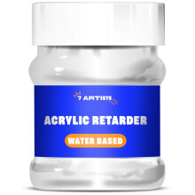 7 Artists Acrylic Medium 230 ml Acrylic Retarder | Slow Drying Medium for Acrylic Paint | Acrylic Extender | Acrylic Mediums for Art | Acrylic Mixing