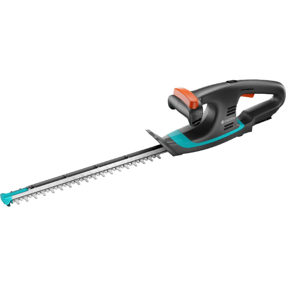 Gardena Battery Hedge Trimmer Easycut 40/18 V P4a Without Battery: Hedge Trimmer With Precision Blades And Impact Protection, Ergonomic Handle,