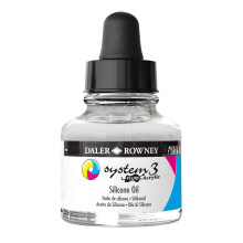 Daler-Rowney System3 Acrylic Medium, Glass Jar, 1oz - 29.5 ml, Silicone Oil