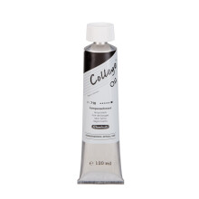 Schmincke - College Oil, Lamp Black in 120 ml tube, 31710012, artist oil paints, proven artist pigments and natural vegetable oils, good light