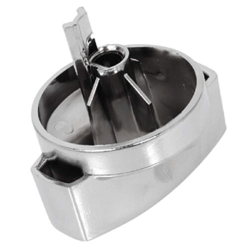 Belling Belling Genuine Hob Hotplate Control Knob Switch (Silver/Chrome - Pack of 3) 1