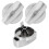 Belling Belling Genuine Hob Hotplate Control Knob Switch (Silver/Chrome - Pack of 3) 1
