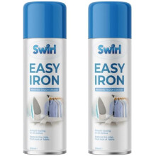 2x 300ml Easy Iron Smoother, Smarter Ironing Ironing Aid That Restores Look of Fabric and Helps Remove Creases
