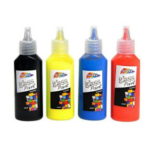 SDMAX Grafix Pack of 4 Washable Glass Art Paint,Quick Dry,perfect for creative projects,Versatile Uses,Attractive Colours,Long Lasting, 22ml