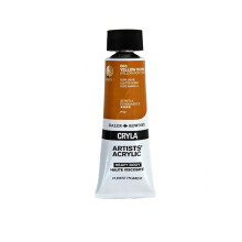 Daler-Rowney Cryla Acrylic 75 ml Yellow Ochre, Professional Artists
