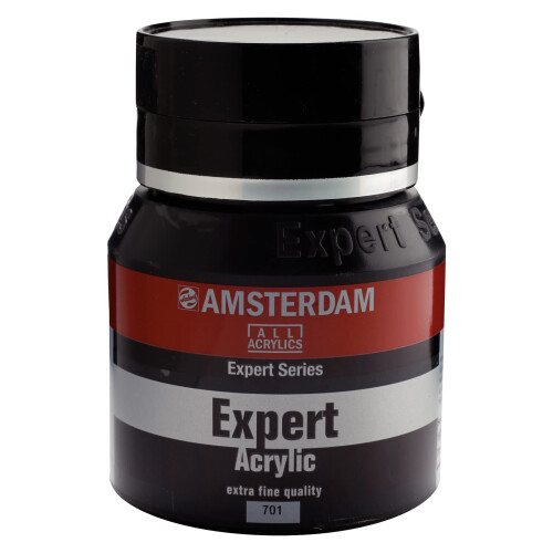 Amsterdam Expert - Artists Acrylic Paint 400ml Ivory black