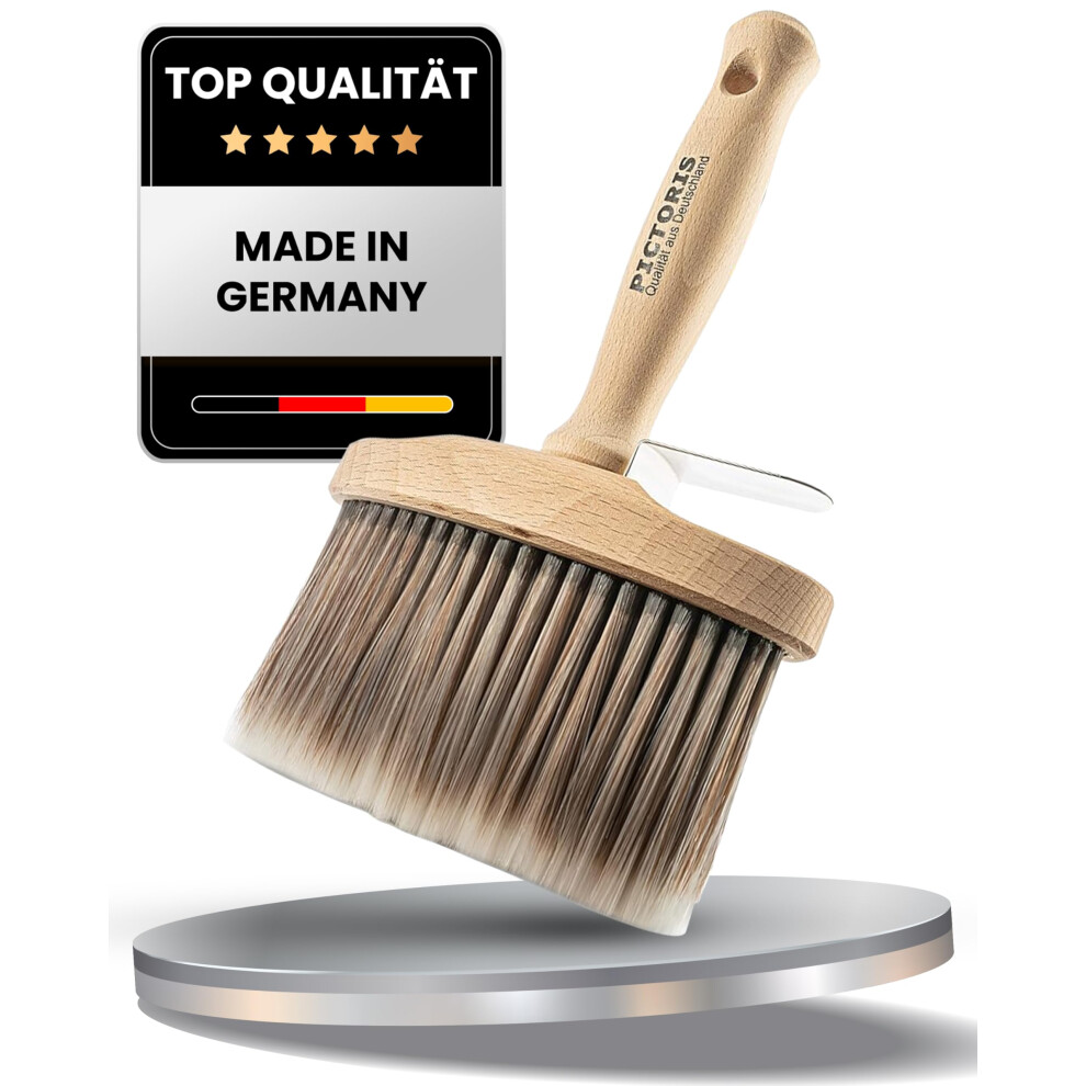 Pictoris Surface Brush, 130 Mm, No Bristle Loss, Made In Germany, Large Painter's Brush, Bristle Brush, Tassel For All Glazes And Varnishes, 8719326336640