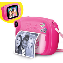 Sofortbildkamera - HI TECH - PRINT CAM - BARBIE - Doppelkamera, Spezialeffekte, Sofortdruck