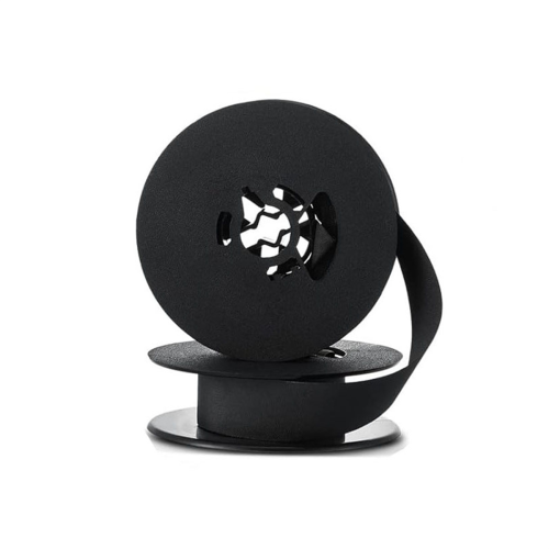 1Pcs Typewriter Ribbon Twin Spool Ink Replacement Part for Most (Black) 1