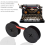 6Pcs Universal Typewriter Ribbon Twin Spool Replacement for Most (Black-Red,Black) 8