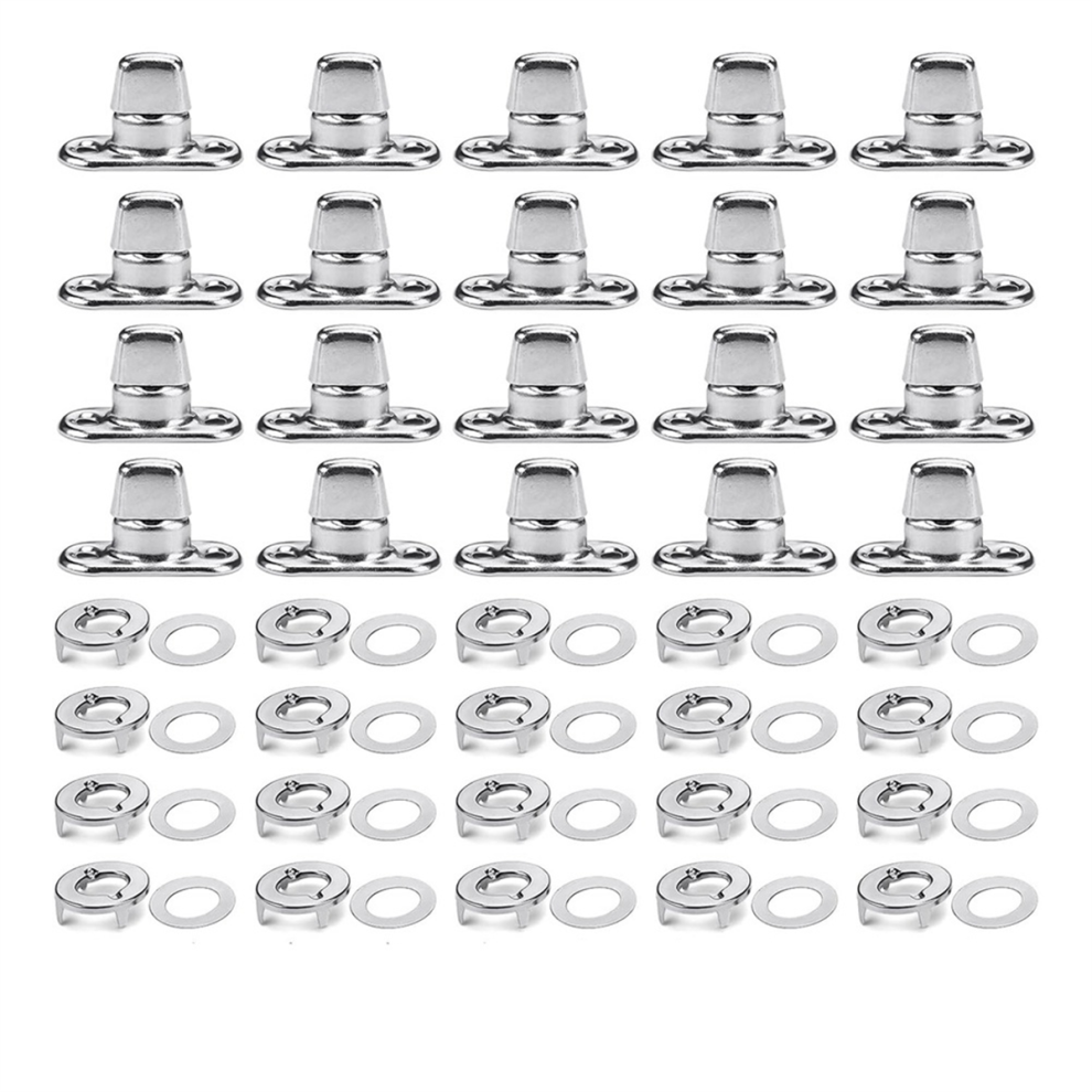 20 Sets Marine Grade Twist Lock Fasteners Turn Button Eyelet and Stud, for Canvas Fastener Buttons-image-OPC-PGZ2TKC-NEW