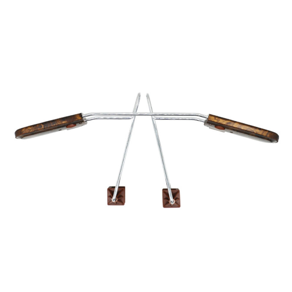 Car Clothes Hanger Seat Headrest Backrest Retractable Drying Rack( Grain) Peach/Grain 4853769018061