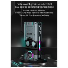New DX-07 Bluetooth Headset Noise Reduction Wireless Mechanical Style HD Call with Microphone