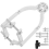 Square Hole Drill Bit Adapter, Easy Installation,Mortising Attachment for Mortise Machine,for Machines 1