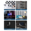 Acoustic Panels Soundproof Wall Self Adhesive 12 Pack Black 9