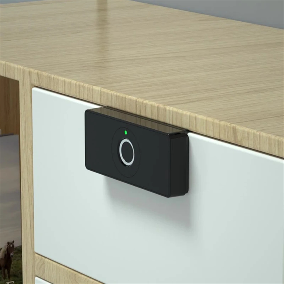 Drawer Smart Electronic Fingerprint Locks File Cabinet Lock Storage Finger Print Furniture Door 4853769024048