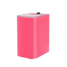 LED ijzeren plaat aas vullamp UV pailletten waterdicht USB opladen voor buiten visgerei roze