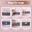 Κιτ 354 τεμαχίων Punk Spikes και Studs, 8 μεγέθη κώνων Spikes, μεταλλικό δέντρο για ρούχα Leathercraft 6