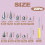 Κιτ 354 τεμαχίων Punk Spikes και Studs, 8 μεγέθη κώνων Spikes, μεταλλικό δέντρο για ρούχα Leathercraft 4