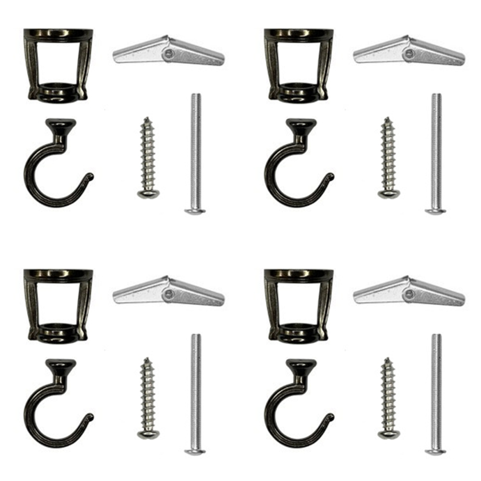 4 Pcs Ceiling Hooks For Hanging Plants,Heavy Duty Metal Plant Hooks, Screw In Birdfeeders 4853769027728