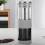 Tragbarer luftdichter Cold Brew Eiskaffeebereiter mit Tee-Ei – 800 ml Wasserkocher mit Glaskaraffe 3