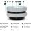 Portable Mini Bluetooth Speaker Turns Anything Into A Wireless Bone Conduction Induction Vibration (Silver) 5