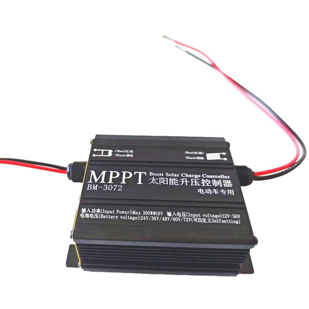 Regolatore Di Carica Solare Mppt Lcd BM3072 Da 300 W, Caricabatteria 24/36/48/60/72 V Boost
