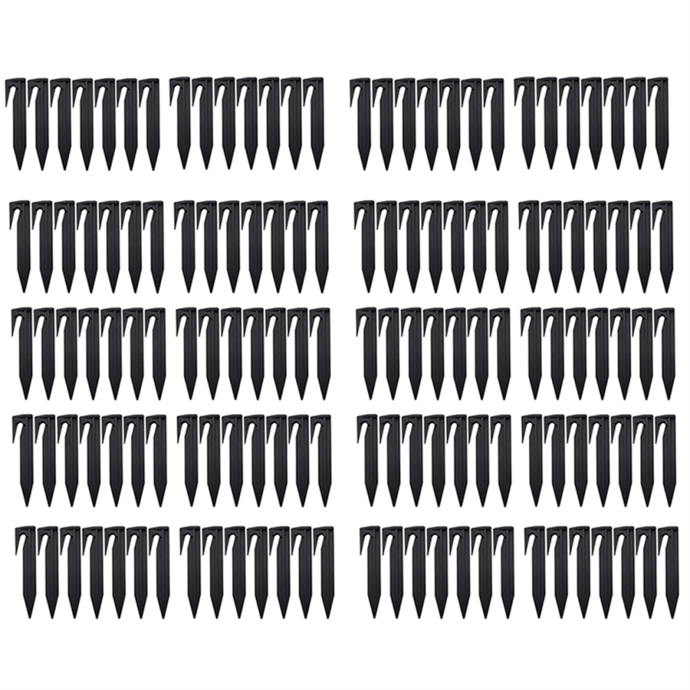 Lot de 100 piquets de fixation pour tondeuse à gazon, clous de délimitation, broches de fixation pour ancrer solidement les accessoires du robot