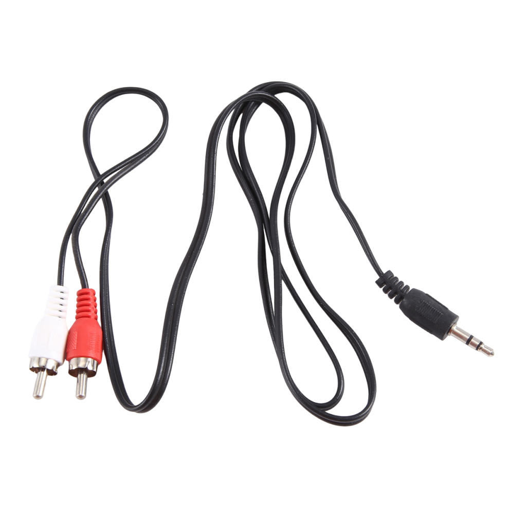 3.5Mm Headphones Plug Jack To 2 X Av Audio Cable 4853769041687